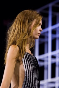 Redken_Alexander Wang_NYFW SS14 side shot - runway