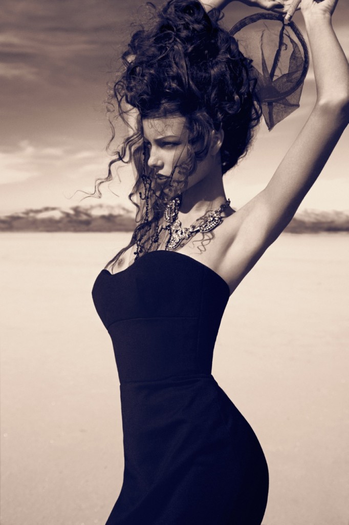 Cocktail hour dress Hardwick Neckpiece and Ring My Global Hunter Handmade jewelled veil