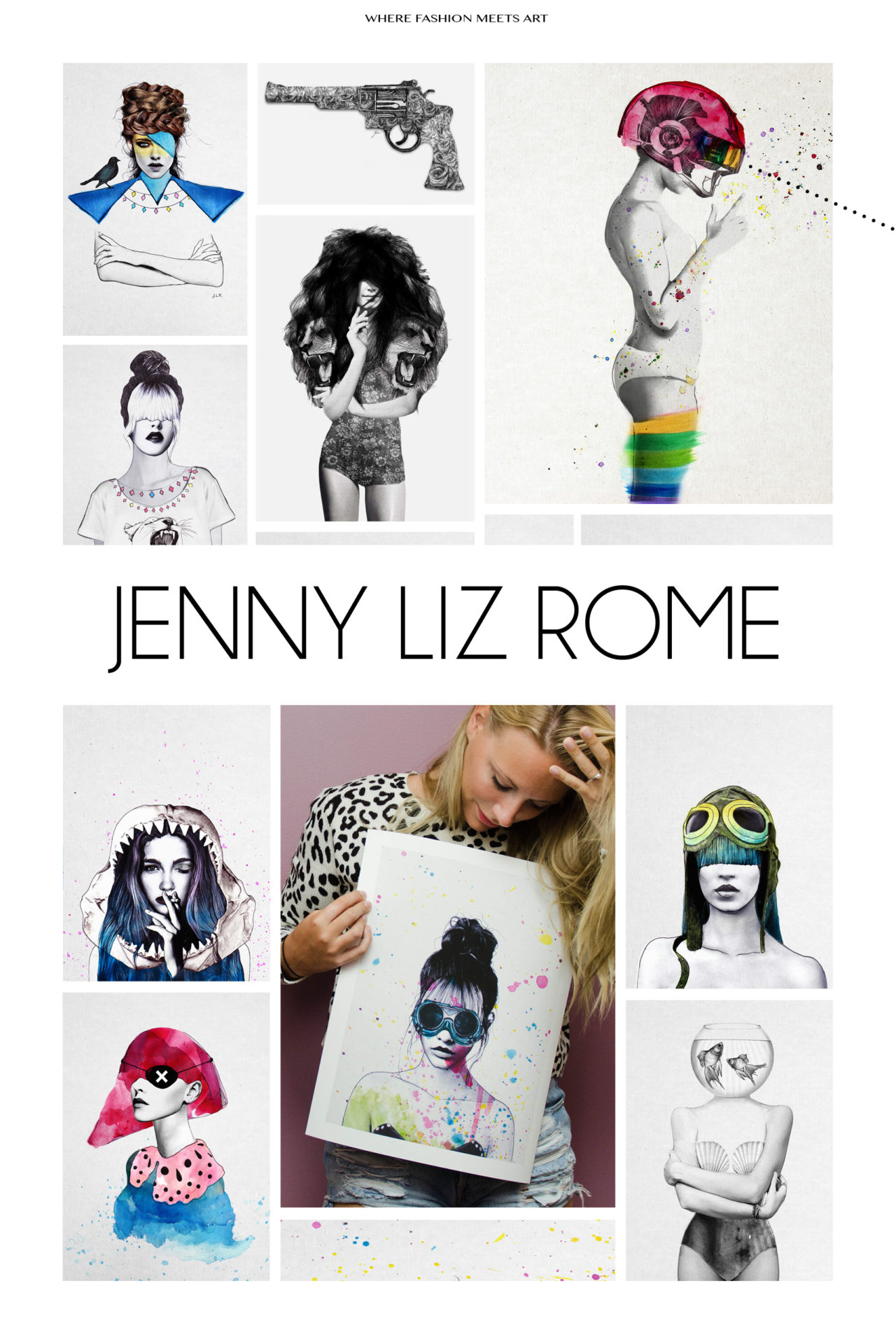 JENNY LIZ ROME – WHERE FASHION MEETS ART