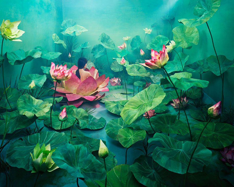 Korean Artist Transforms Her Small Studio Into Dreamlike Worlds Without Photoshop