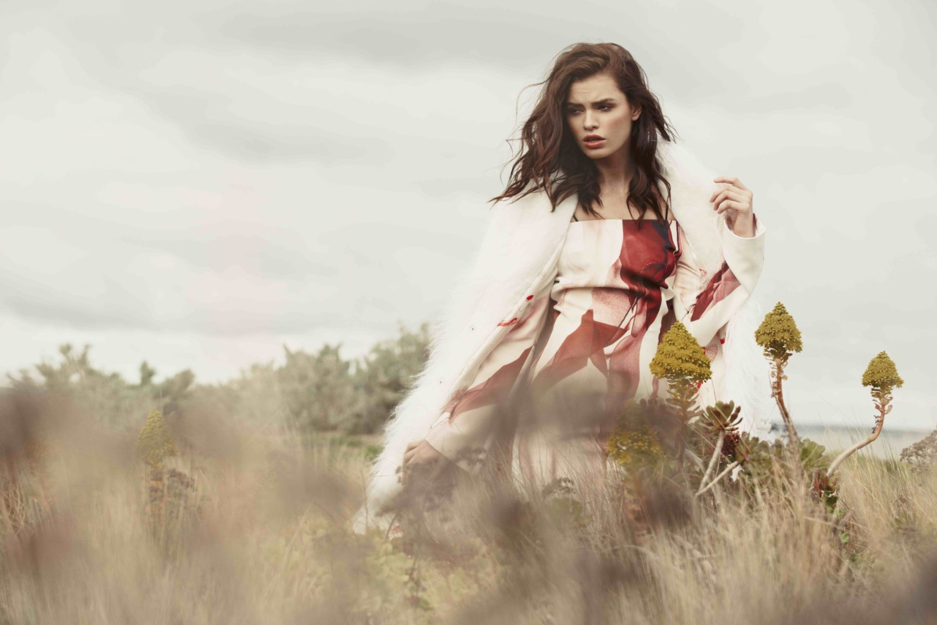 Keepsake dress, Saks Potts coat, available at North Collective