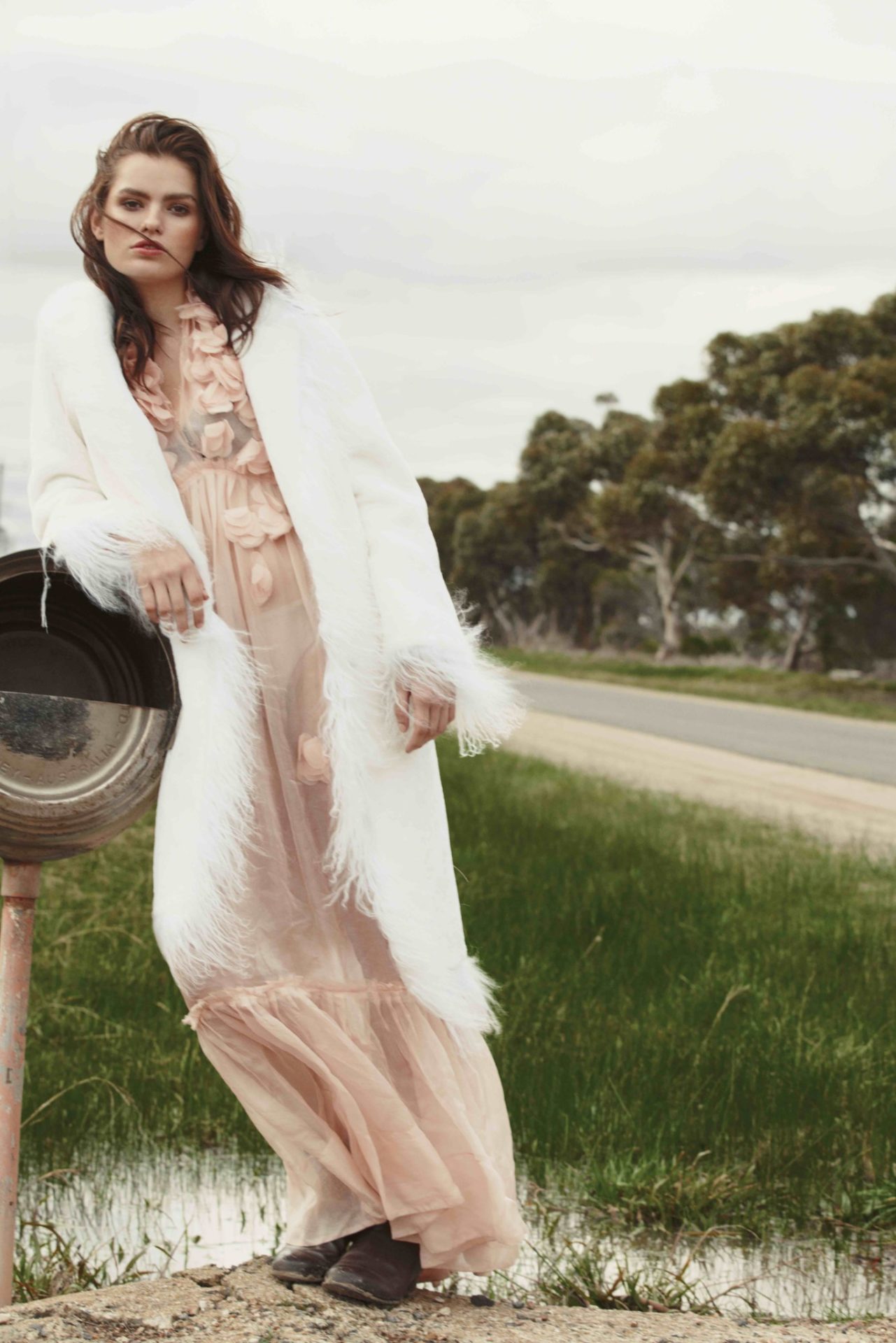 Nevenka Dress, Coat from North Collective